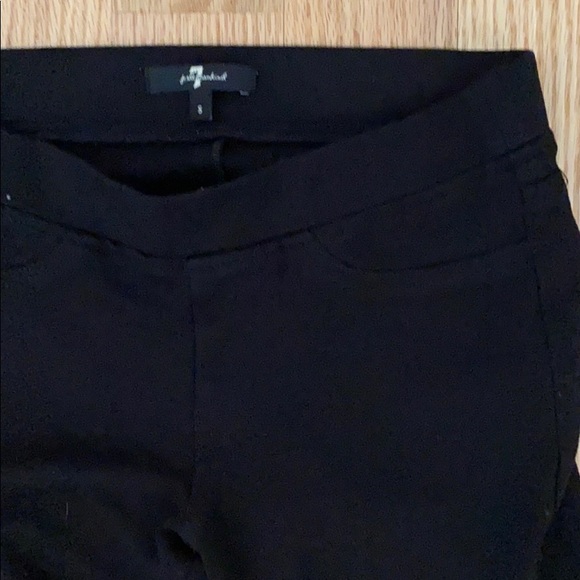 Black small leggings from 7 for All Mankind - Picture 3 of 7